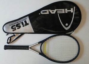 Head Ti.S5 4 3/8 -3 Extra Long TITANIUM Tennis Racquet W/ Cover Nice Condition