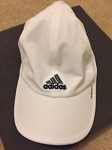 NEW ADIDAS Men's Adizero II Relaxed Cap ClimaCool White Stretch Fit size L/XL