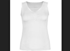 CHRISSIE BY TAIL ADALYN WHITE TENNIS TANK SZ SMALL - NWOT