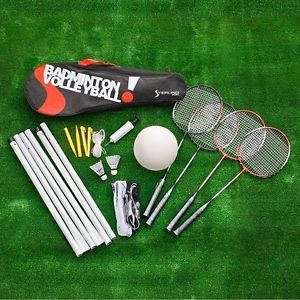 Sterling Sports Badminton/Volleyball Combination Set