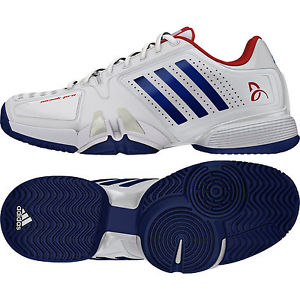 adidas Barricade 2017 Novak Pro White/Blue BA8013