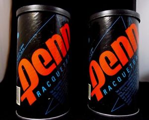 2 Cans Vintage Penn Ultra-Blue Racquetball Double Performance Guarantee  NEW!!