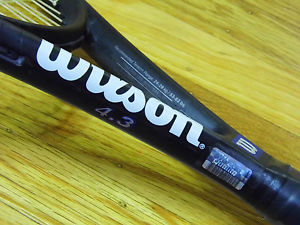 Wilson Hyper Hammer Stretch 4.3 Midplus 100 Racquet 4 5/8" NXT string Racket L 5