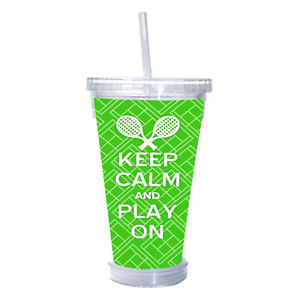 Photo Acrylic Tumbler With Straw