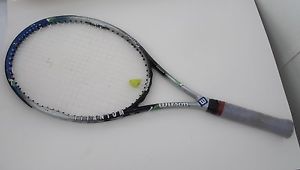 Rare Wilson Hammer  8.4 Tennis Racquet And Bag (4 3/8)