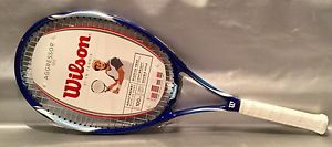 Wilson Aggressor 100 Adult Tennis Racquet - Length: 27" - Grip Size: 4 3/8" NEW