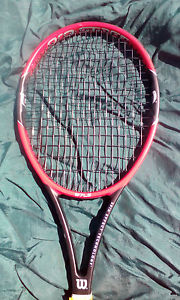 Wilson Pro Staff 97 LS Babolat Rpm Blast string tennis racquet 4 1/4