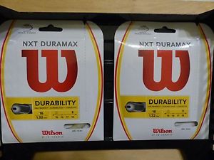 Wilson NXT Duramax String, 16 Guage, Natural (Two Sets)