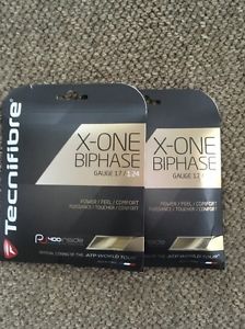 Tecnifibre X-One Biphase 17 String Set 2 Sets