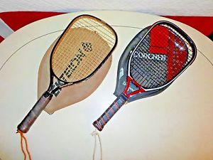 2 Racquetball-Ektelon Composite 250G Racquet & Spalding Scorcher Centrum Racquet