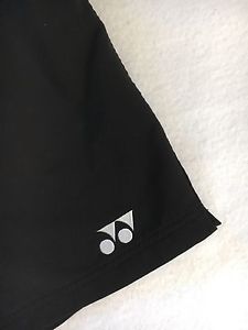 Yonex Very Cool Badminton Tennis Shorts Black Size Small EUC athletic Tournament