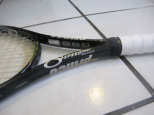 PRINCE O3 SPEED PORT BLACK MIDPLUS MP TENNIS RACQUET RACKET 100 4 3/8 Grip