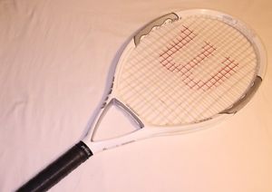 WILSON nCODE N1 115 OVERSIZE TENNIS RACQUET RACKET STRUNG 4-3/8"  FREE SHIP