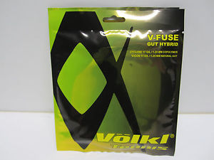 **NEW**  LOT OF 2 SETS VOLKL V-FUSE17 POLY / NATURAL GUT HYBRID TENNIS STRING