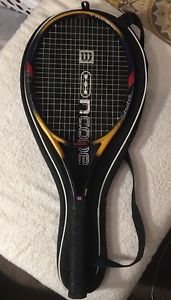 Wilson ProStaff 4.7 EB Stretch Oversize 100" Tennis Racquet Racket 4 1/2 Case