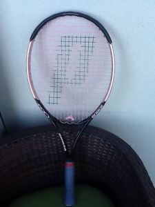 Prince O3 Pink LIMITED EDITION Breast Cancer Awareness tennis racquet with cover