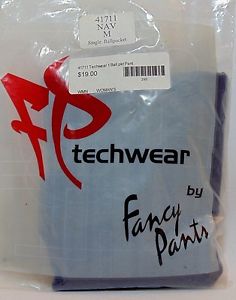 FANCY PANTS Techwear Tennis 1 Ball Pocket Pant Panties Navy Coolmax Size M