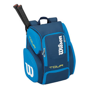 Wilson Tour V Blue Large Tennis Backpack - New!