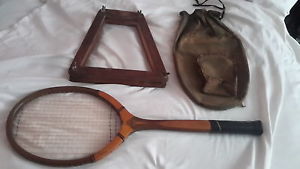 Vintage Cortland Tennis Racquet 