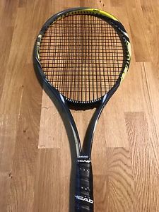 Head Radical OS 690 Zebra Agassi; 4 1/2 New Grip w/ Cover