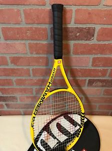 Wilson Sporting Goods Hyper Hammer 6.3 Tennis Racquet 4 3/8" grip racket