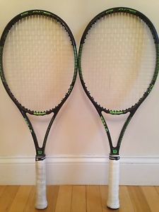 Wilson Blade 104 Tennis Racquets Two Grip 4-1/4