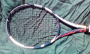 Babolat Pure Aero French Open Babolat Rpm Blast string  4 1/4 tennis racquet