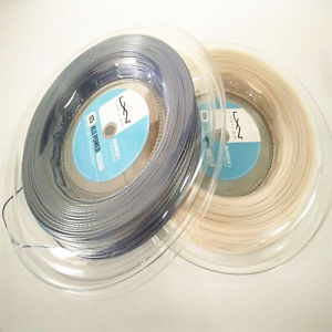 New arrival alu power rough luxilon tennis string,no printing,1.25MM,660FTsilver