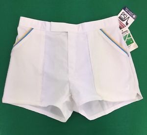 NWT Vintage Jantzen Tennis Shorts sz 34 MADE IN USA 70's 80's Fast Ship #1297