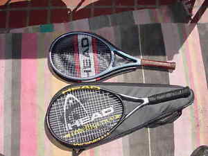 Head Ti.S1 Pro 4 5/8 and Head MID WINNER Tennis Racquet Racket