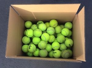 100 used tennis balls