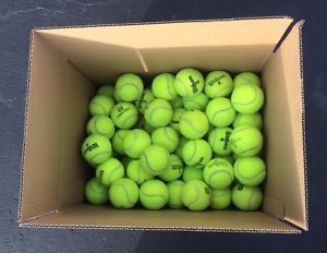 100 used tennis balls