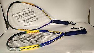 2 Ektelon Graphite Longbody Racquetball Racquet Racket 970 Power Level Titanium