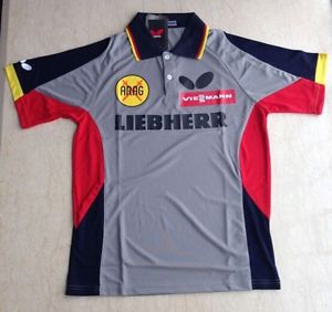 SHIRT; Butterfly OFFICIAL GERMANY Table Tennis Shirt Size: 3XL (sizes run small)