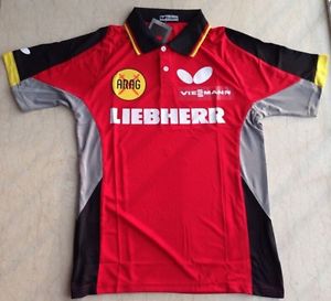 SHIRT; Butterfly OFFICIAL GERMANY Table Tennis Shirt Size: 4XL (sizes run small)