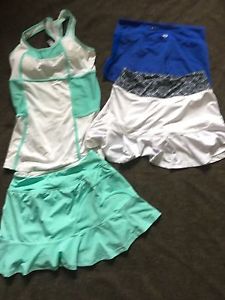 Lot of 4 Girls tennis clothes