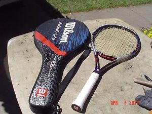 Wilson ProStaff 5.7 Stretch EB Tennis Racquet 4 1/4 Grip w Pro Overwrap