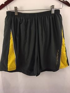 NIKE Dri-Fit Short Shorts L LIVESTRONG Gray Athletic Running Cycling Lightweight