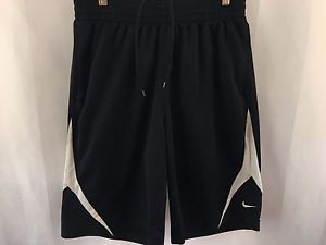 NIKE Basketball Shorts M Men Black Athletic Running Gym Work Out