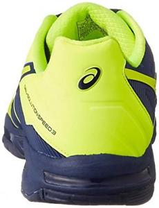 Asics tennis shoes GEL-SOLUTION SPEED3 TLL766 4907 indigo blue/flash yellow 26.5