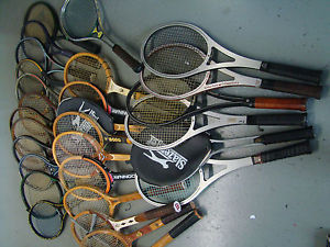 Lot of 28 Vintage Tennis Racquets #TE4-3