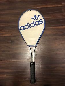 ADIDAS ADS660 RARE VINTAGE TENNIS RACKET RACQUET WITH ORIGINAL TREFOIL COVER