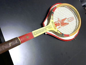 Vintage All Pro Classic Laminated Construction Tennis Raquet With All Pro Case