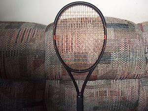 WILSON TENNIS RACKET. BURN FST 99.   4  1/4. A LITTLE USED.