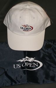 New US Open 2015 100% Cotton Tennis Cap Hat + Cinch Bag Sack