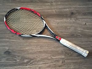 Wilson K Factor Six One 95 Tennis Racket 4 3/8 Plus Wilson BLX Case