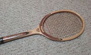 *SUPER RARE* CARDOZO Wood Tennis Racquet-Personal Overlay Championship 4 1/2"