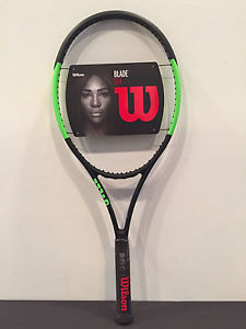 2017 Wilson Blade 104 Tennis Racquet - Unstrung - Grip 4 1/4 NEW