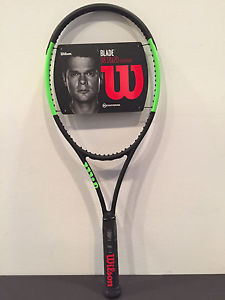 2017 Wilson Blade 98 18x20 Tennis Racquet - Unstrung - Grip 4 3/8 NEW