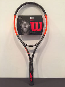 2017 Wilson Burn 100LS Countervail Tennis Racquet - Unstrung - Grip 4 3/8 NEW